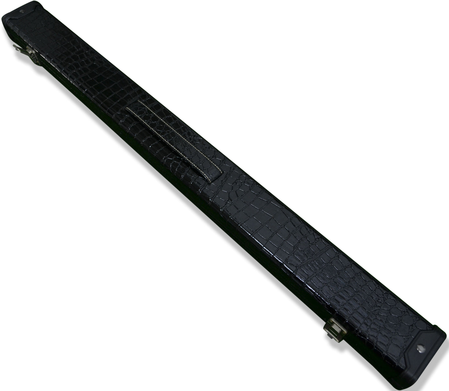 1/2 HANDMADE HARD SNOOKER CUE CASE 2PC POOL CUE CASE F6313