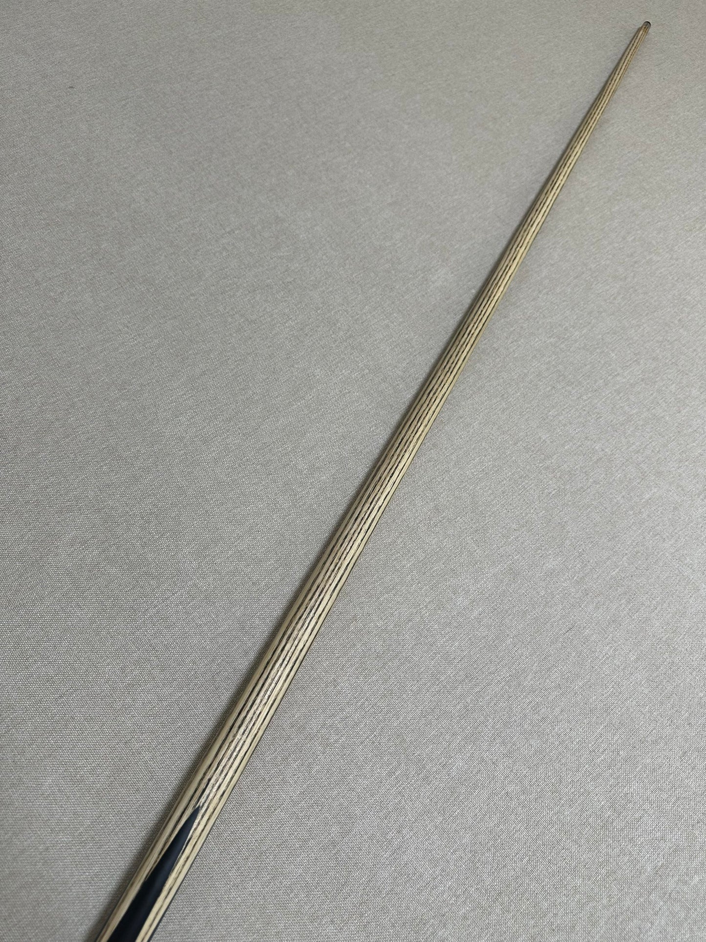 Handmade Pro One Piece Black Ebony Cue 10.4 mm Tip