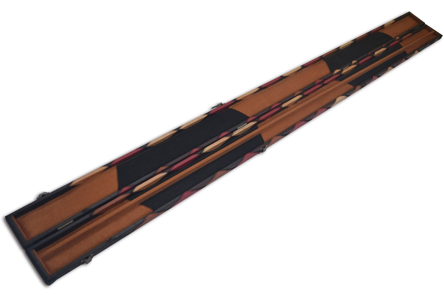 One Piece Harlequin Handmade Hard Diamond Cue Case G62581-3