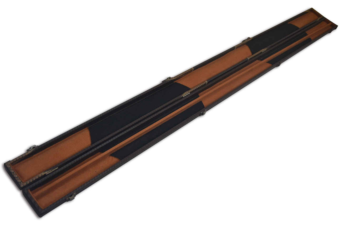 ONE PIECE PATCHWORK SNOOKER CUE CASE WITH 2 SLOTS G6551