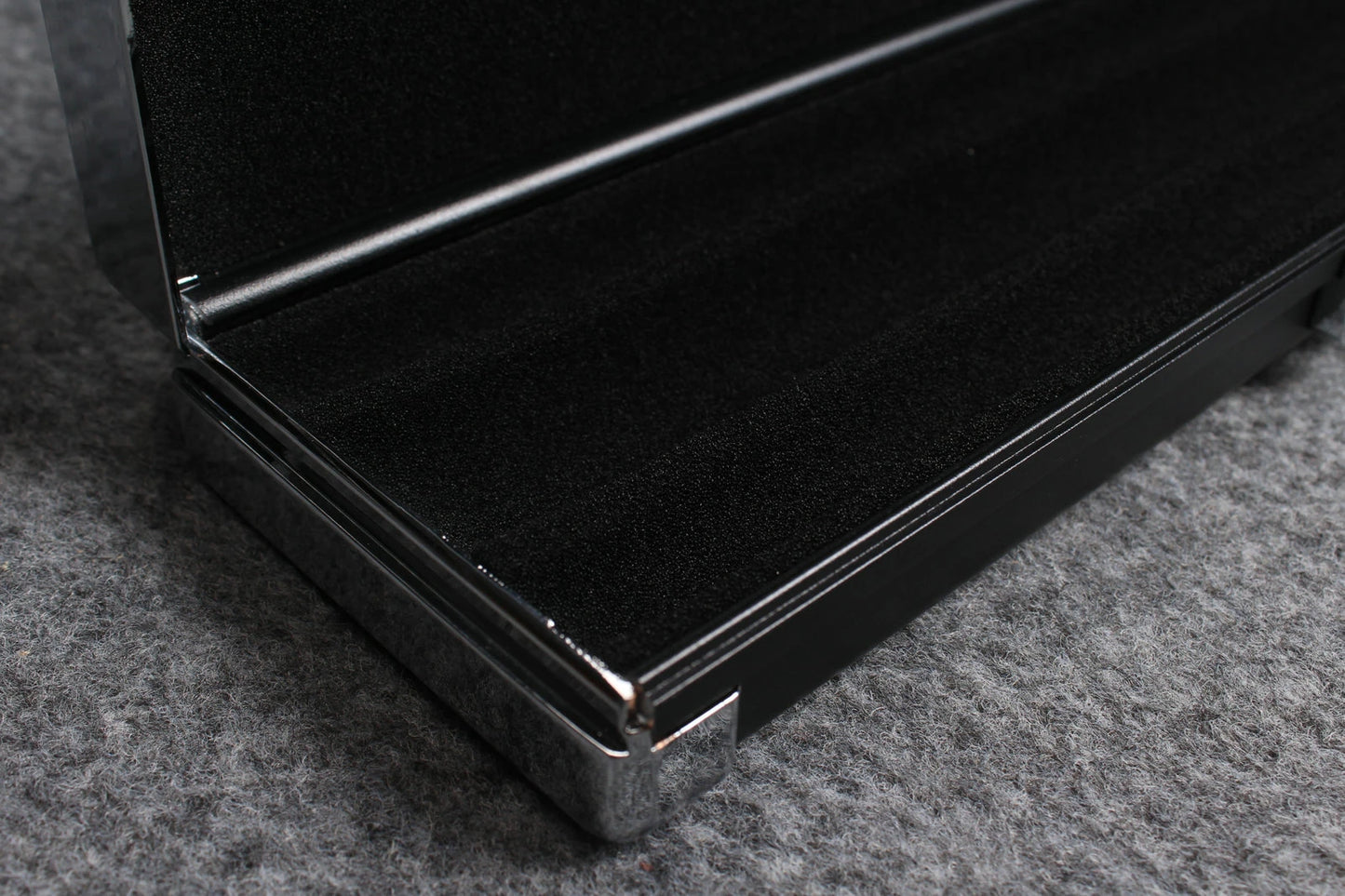 Wide 1 Piece Cue Case Pro Aluminium Snooker Cue Case With Metal Ends 60" three slots 1PC3-BLK