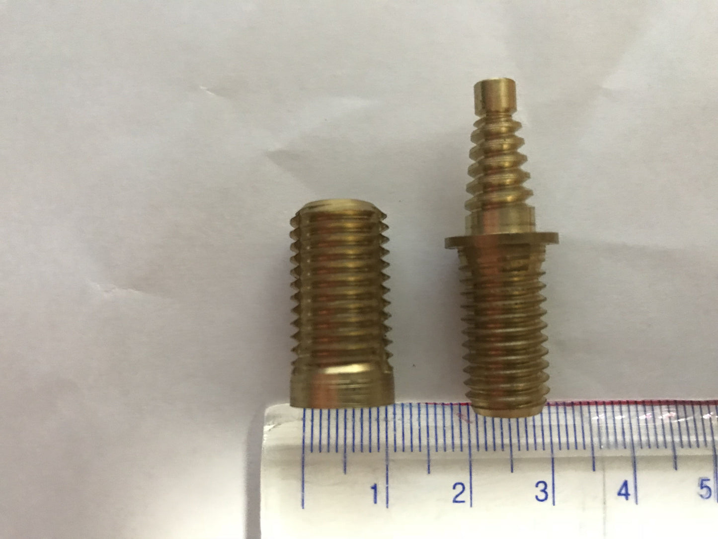 Thai snooker cue joint spiral thread - Small Spiraloc Joint x 3