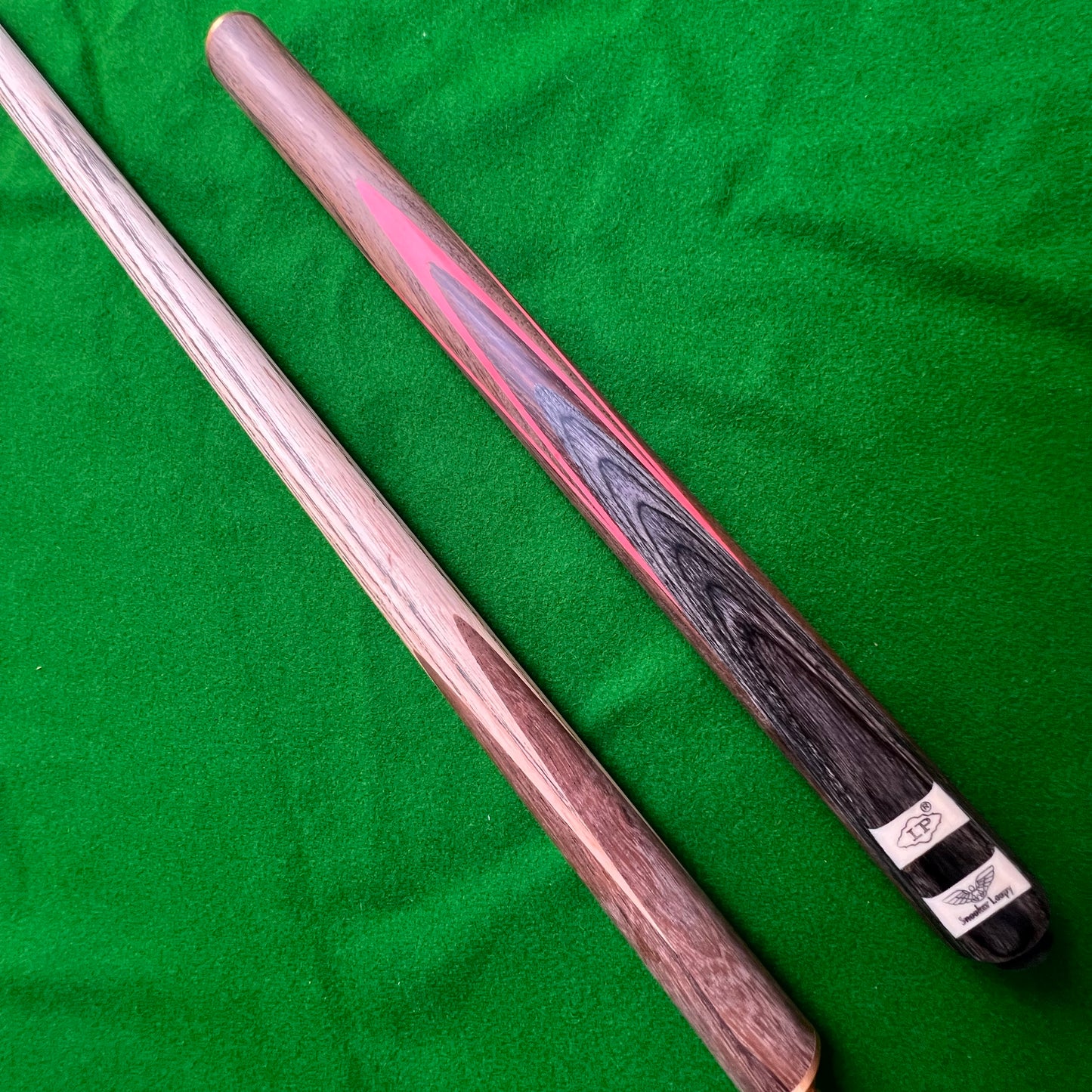 LP HANDMADE ASH SNOOKER CUE 3/4 JOINTED - SNOOKER LOOPY COLLECTION