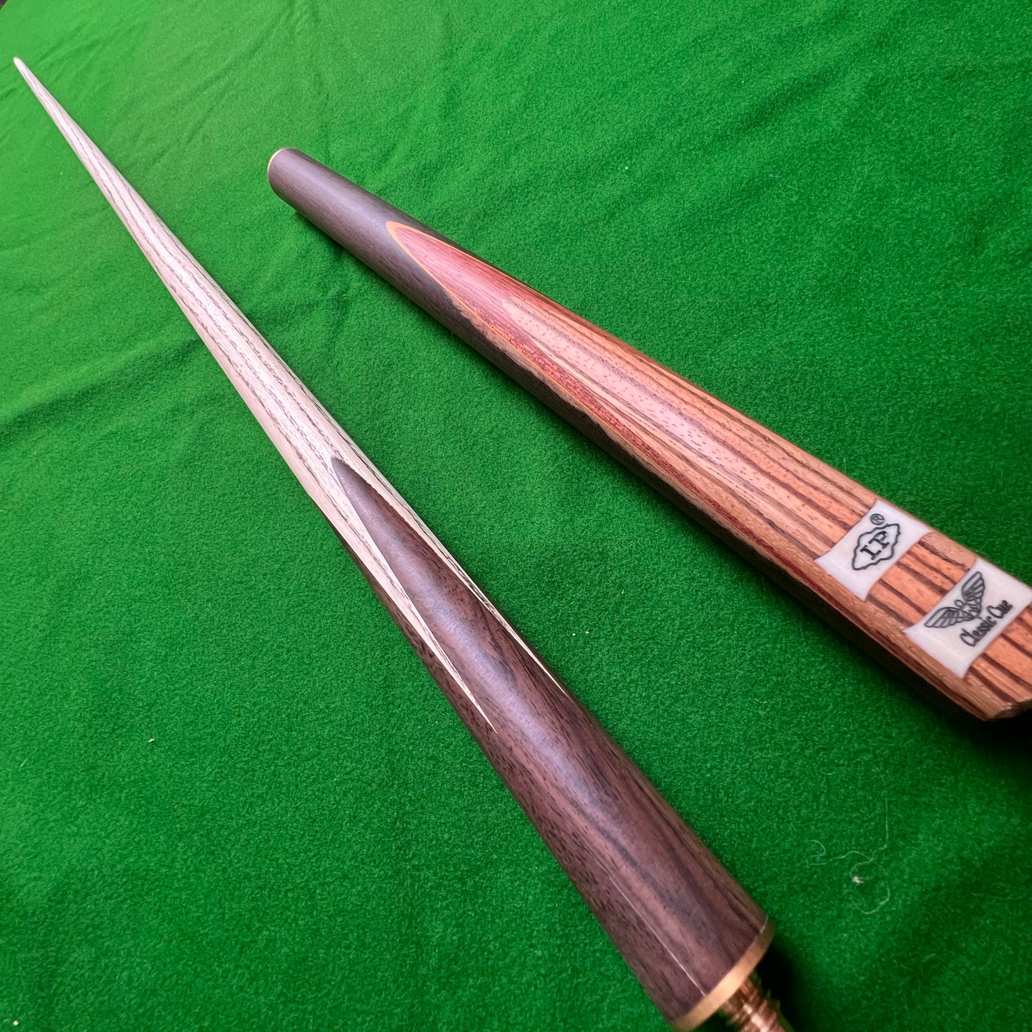 LP HANDMADE ASH SNOOKER CUE 3/4 JOINTED - CLASSIC CUE COLLECTION