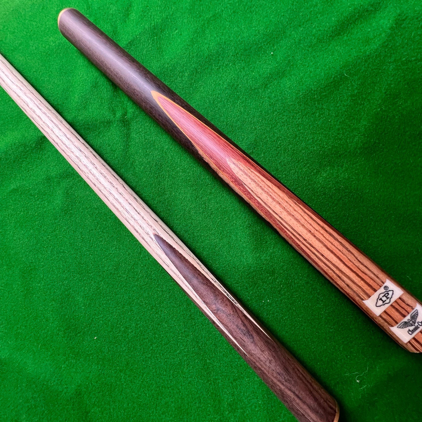 LP HANDMADE ASH SNOOKER CUE 3/4 JOINTED - CLASSIC CUE COLLECTION