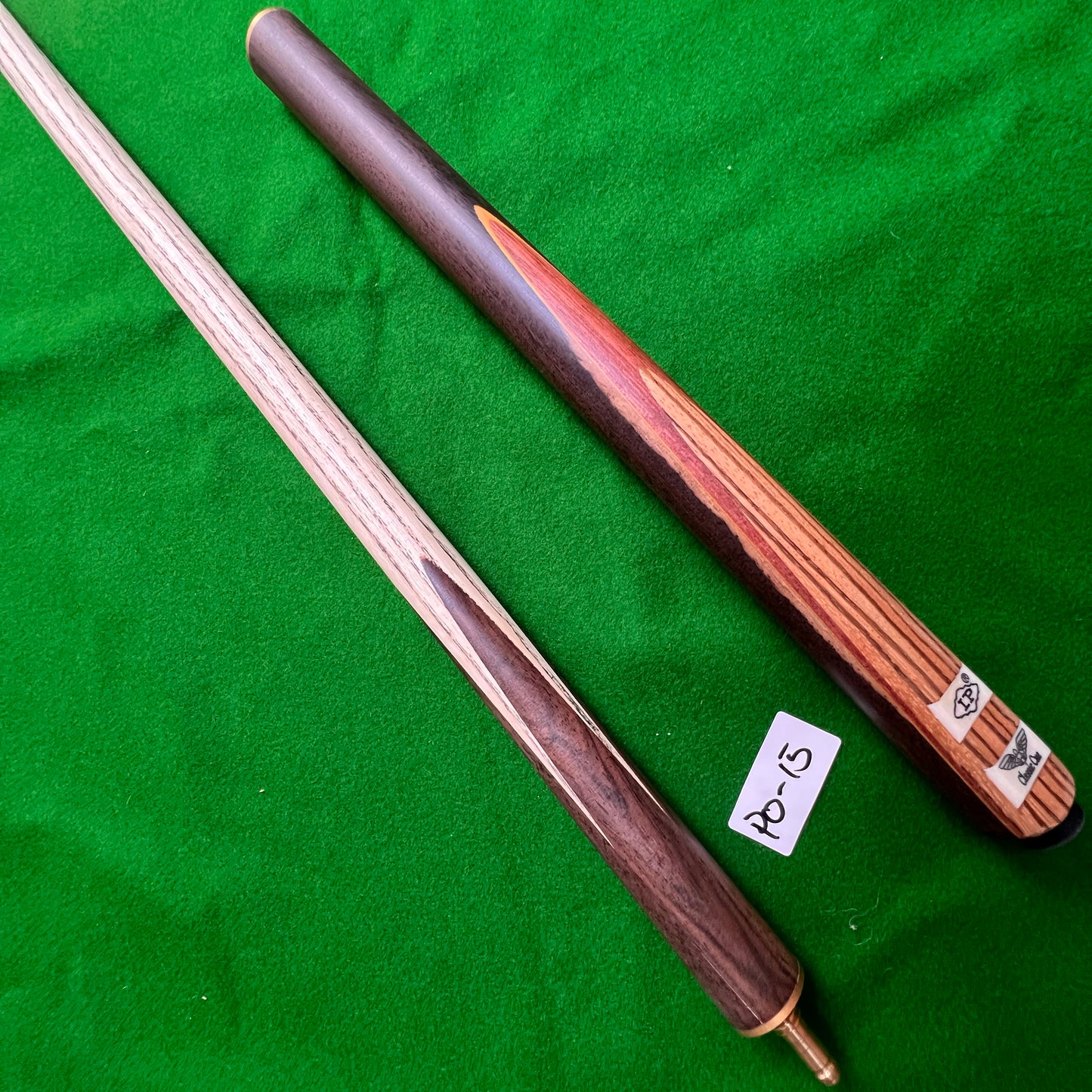 LP HANDMADE ASH SNOOKER CUE 3/4 JOINTED - CLASSIC CUE COLLECTION