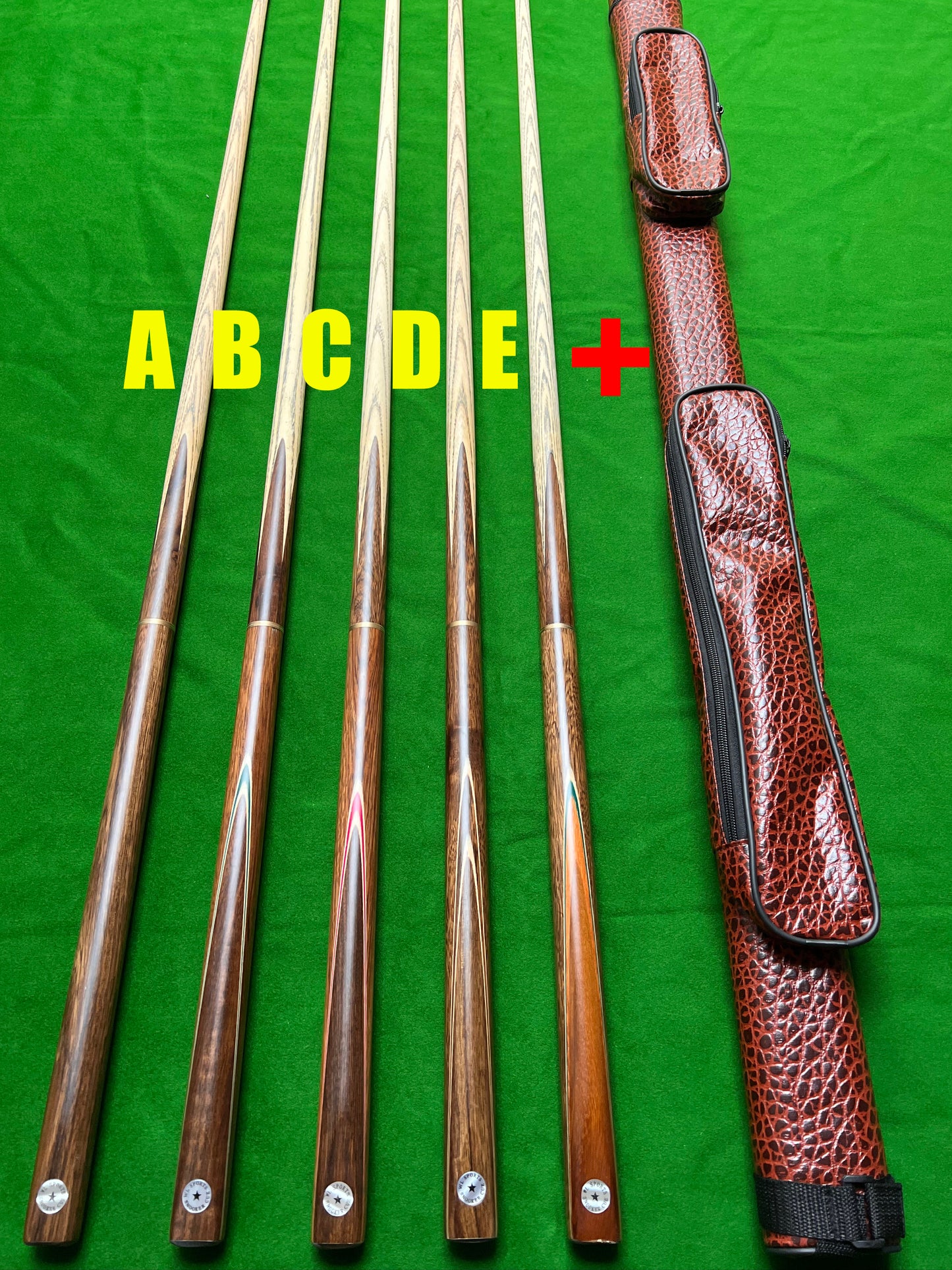 W&L Sports Star Cue & Case Starter Pack