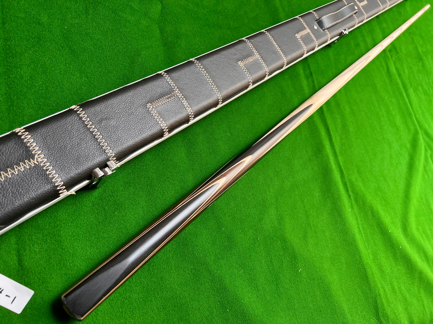 Pre Owned 1 Piece Ebony Handmade snooker cue set