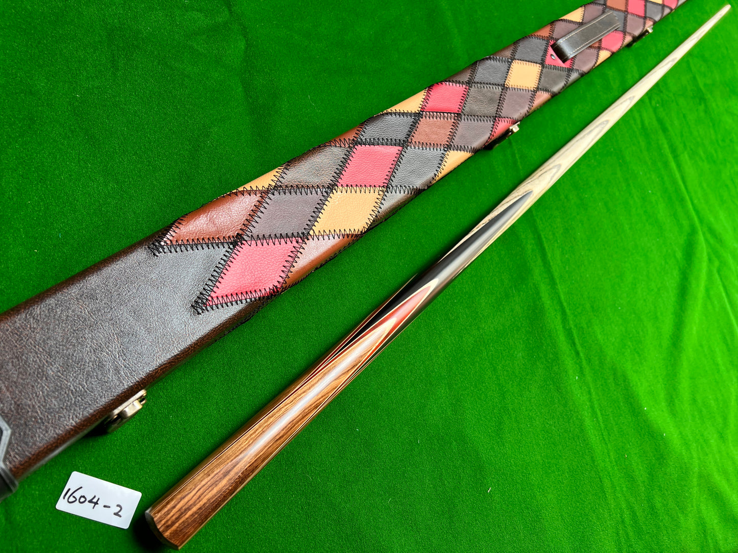 Pre Owned 1 Piece Ebony Handmade snooker cue set