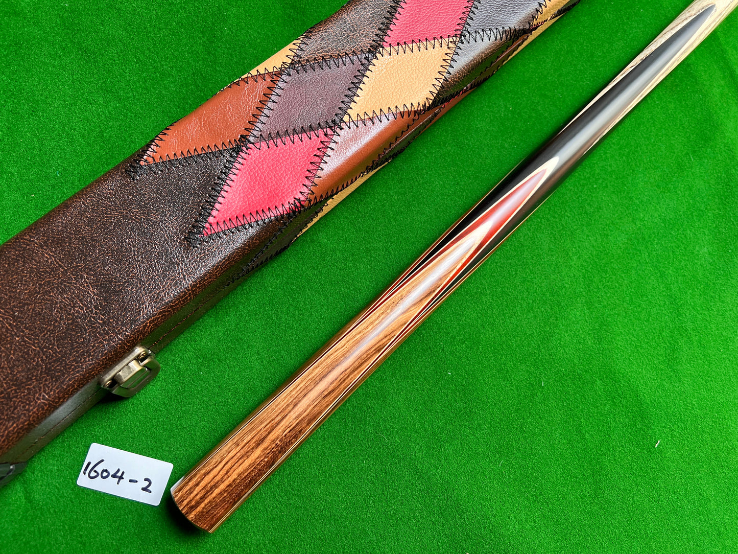 Pre Owned 1 Piece Ebony Handmade snooker cue set