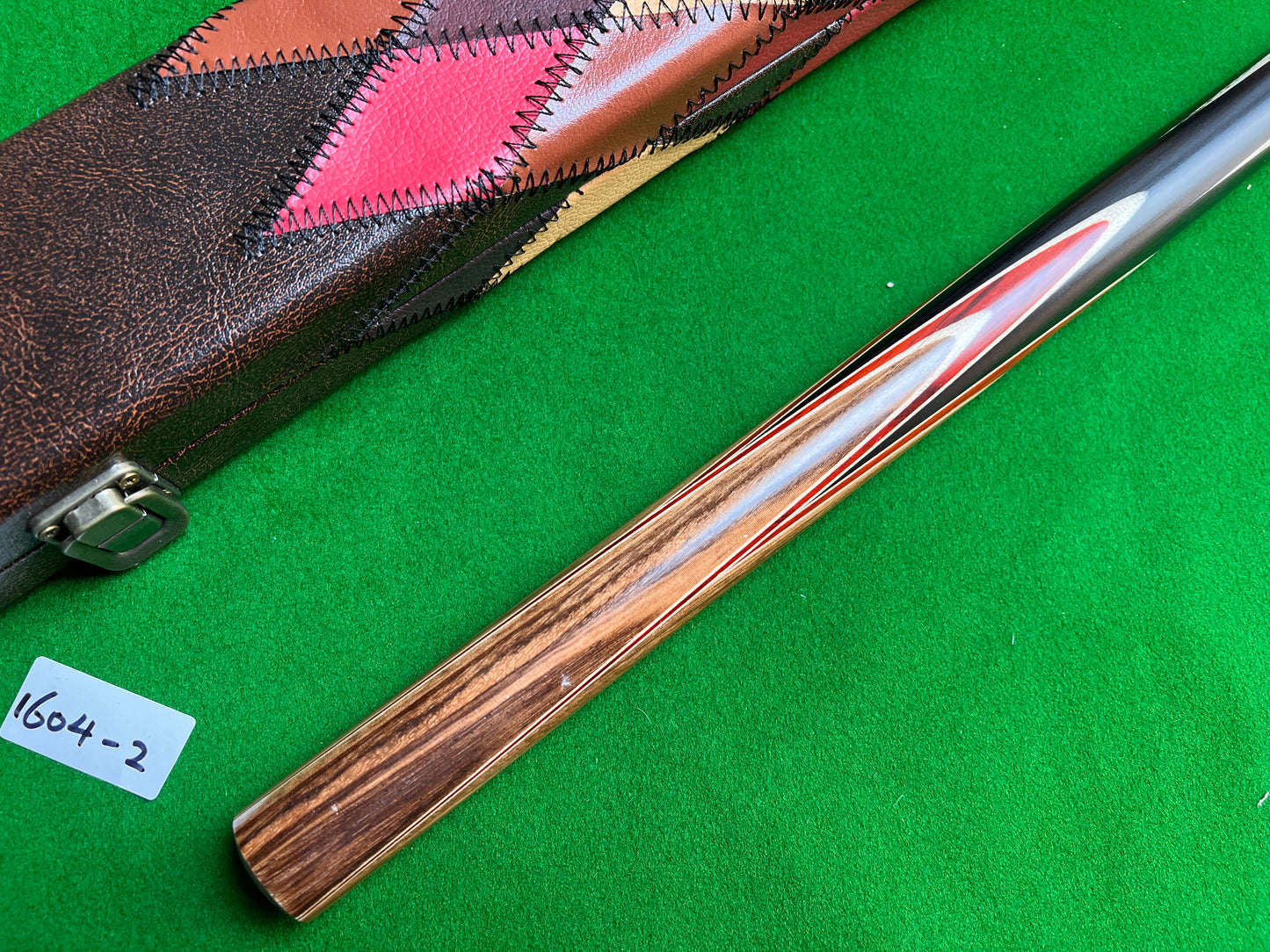 Pre Owned 1 Piece Ebony Handmade snooker cue set