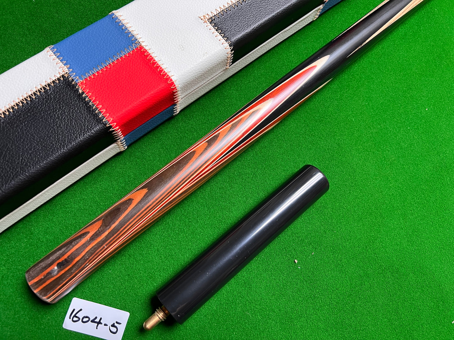 Pre Owned 1 Piece Ebony Handmade snooker cue set