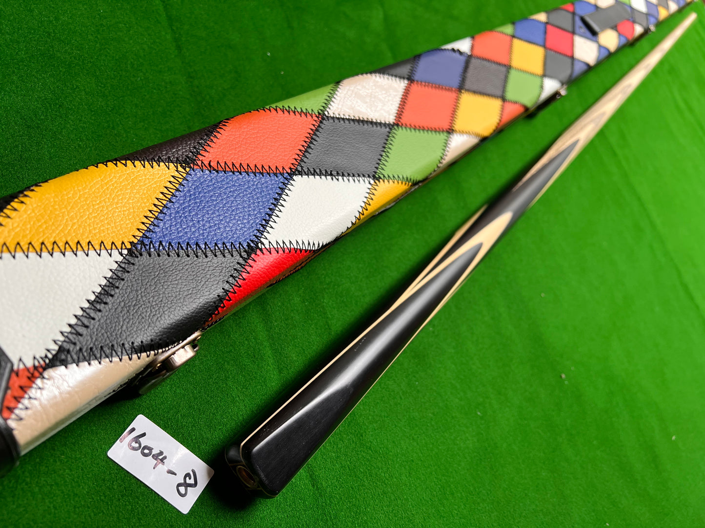 Pre Owned 1 Piece Ebony Handmade snooker cue set