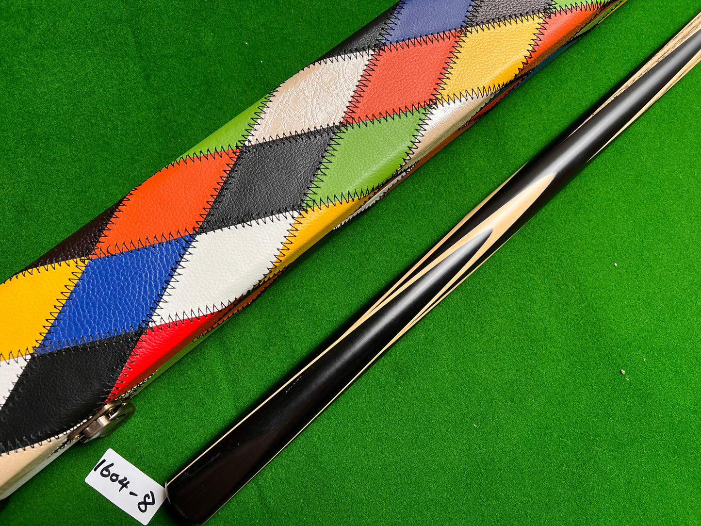 Pre Owned 1 Piece Ebony Handmade snooker cue set