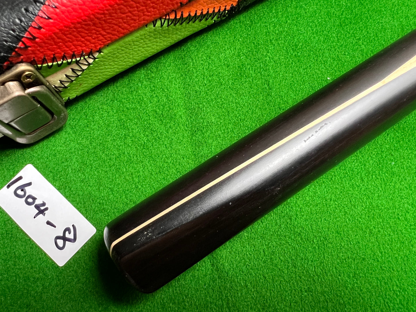 Pre Owned 1 Piece Ebony Handmade snooker cue set