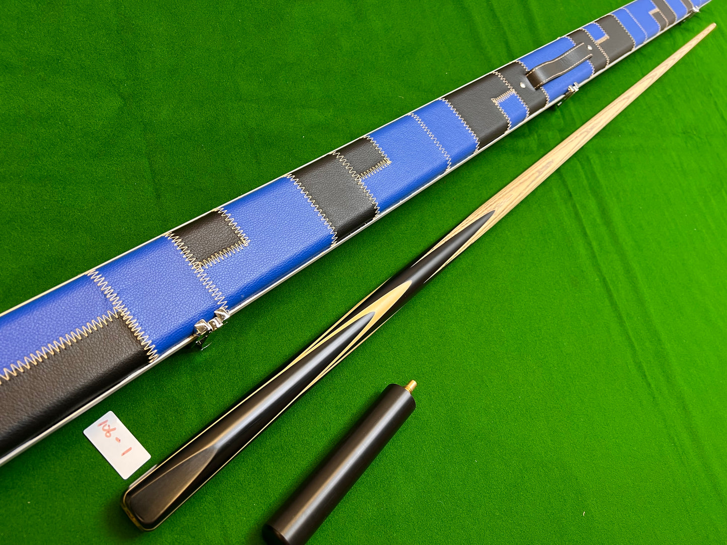 Pre Owned 1 Piece Ebony Handmade snooker cue set