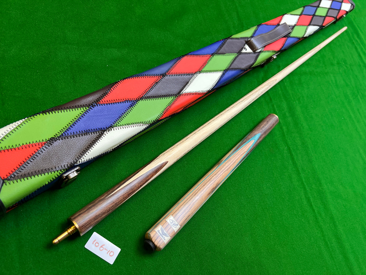 Pre Owned LP 3/4 Snooker Cue + Case