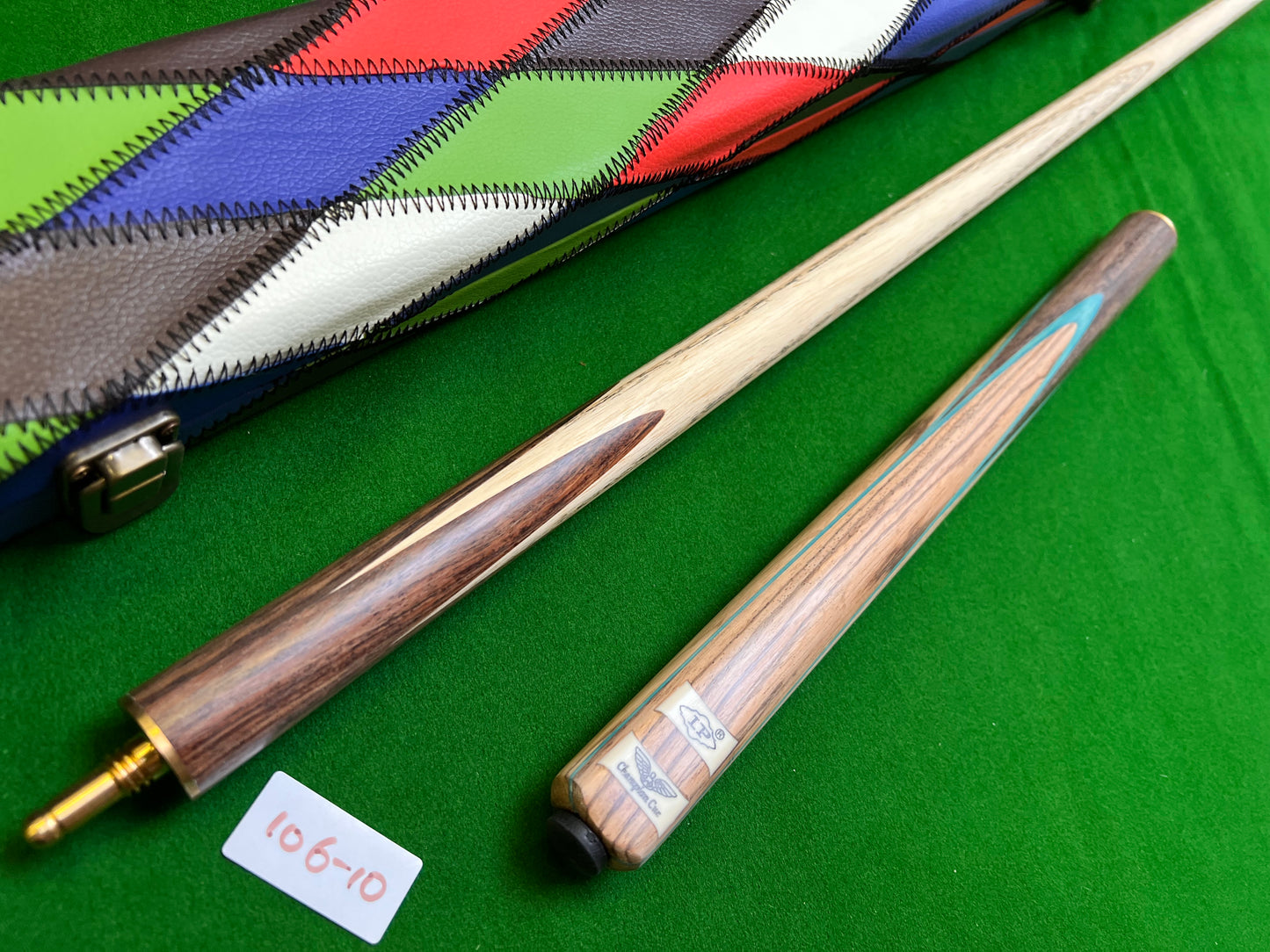 Pre Owned LP 3/4 Snooker Cue + Case