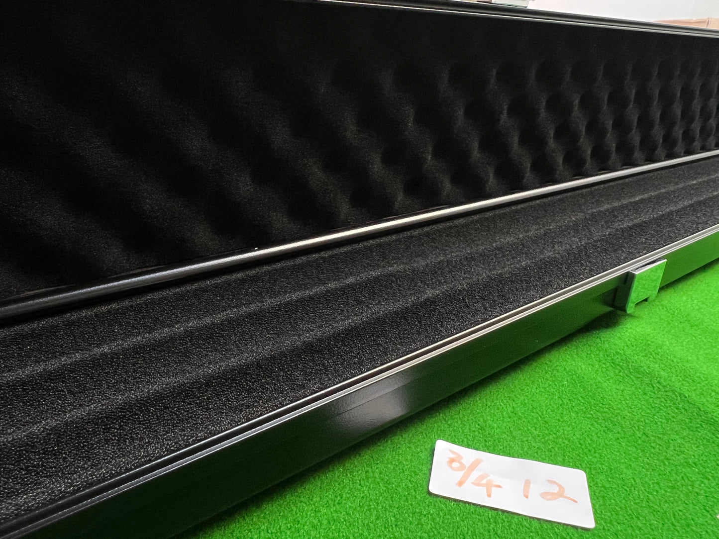 Pre Owned 3/4 Wide Pro Aluminium Snooker Cue Case With Metal Ends 3 Slot