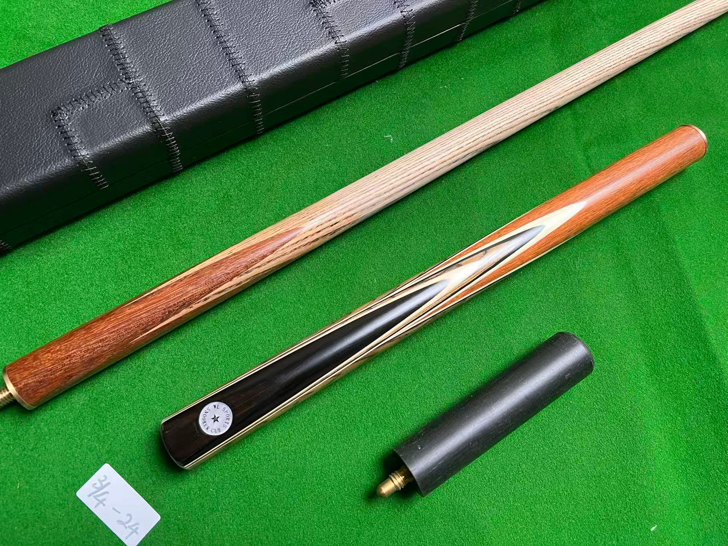 Pre Owned 3/4 Snooker Cue with Case