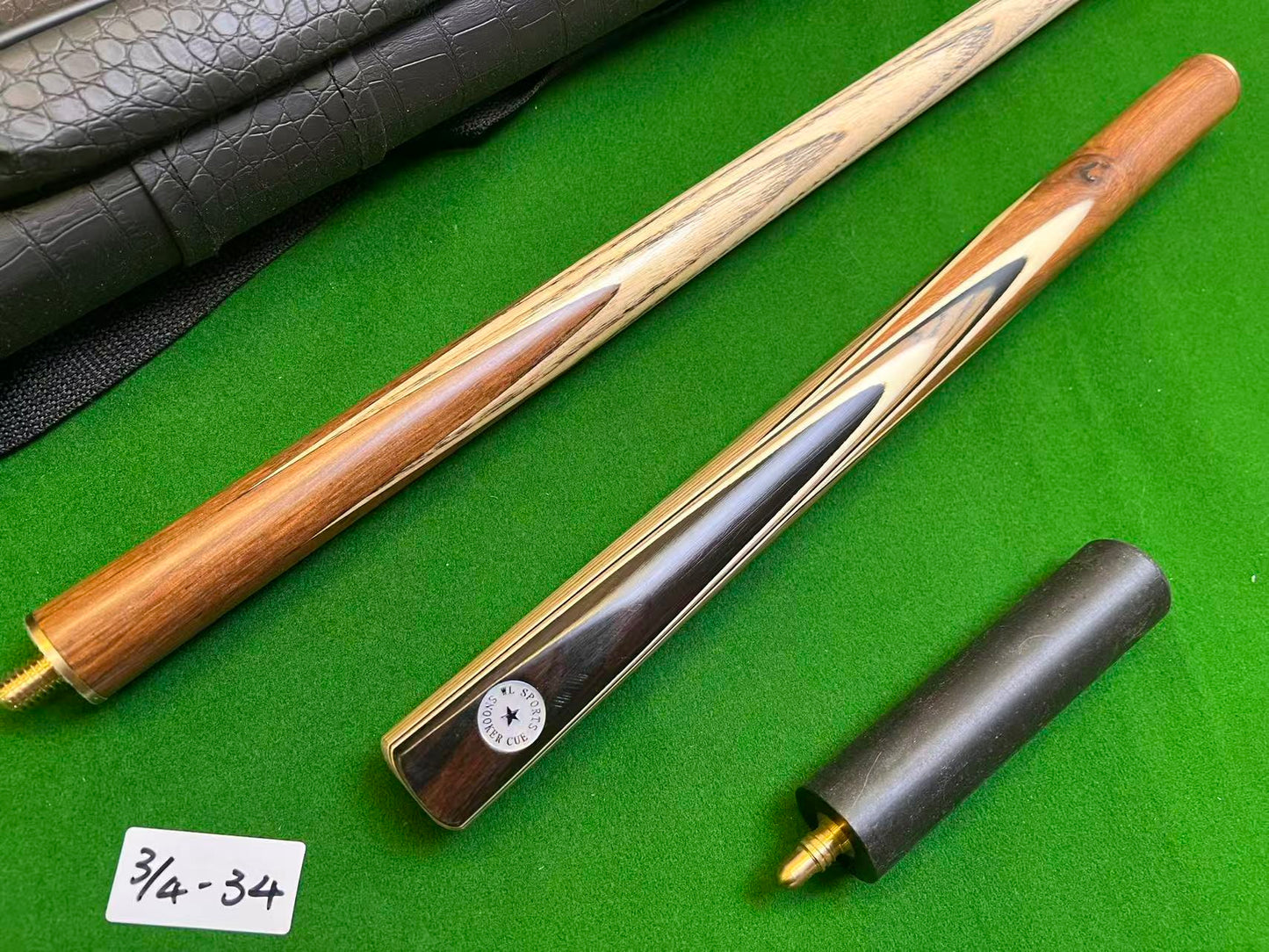 Pre Owned WL Star 3/4 Snooker Cue with Case