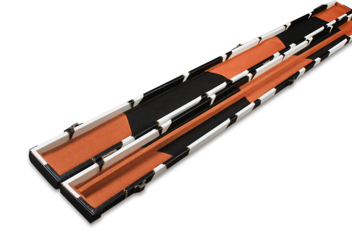 ONE PIECE PATCHWORK SNOOKER CUE CASE WITH 2 SLOTS G6507