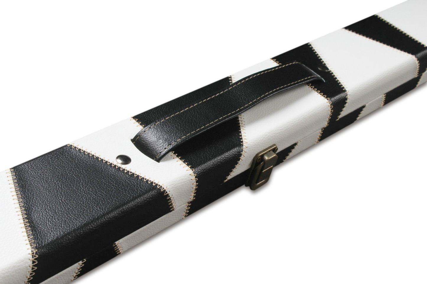 3/4 HANDMADE HARD SNOOKER CUE CASE POOL CUE CASE E6141