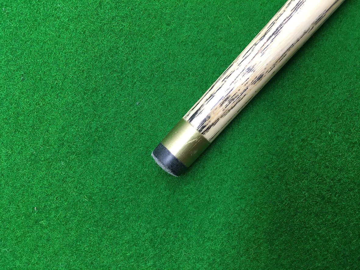 ONE PIECE 1 PC ASH SHAFT HANDMADE SNOOKER CUE WDA