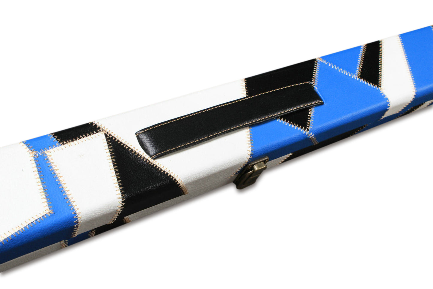 3/4 HANDMADE HARD SNOOKER CUE CASE POOL CUE CASE E6122-2