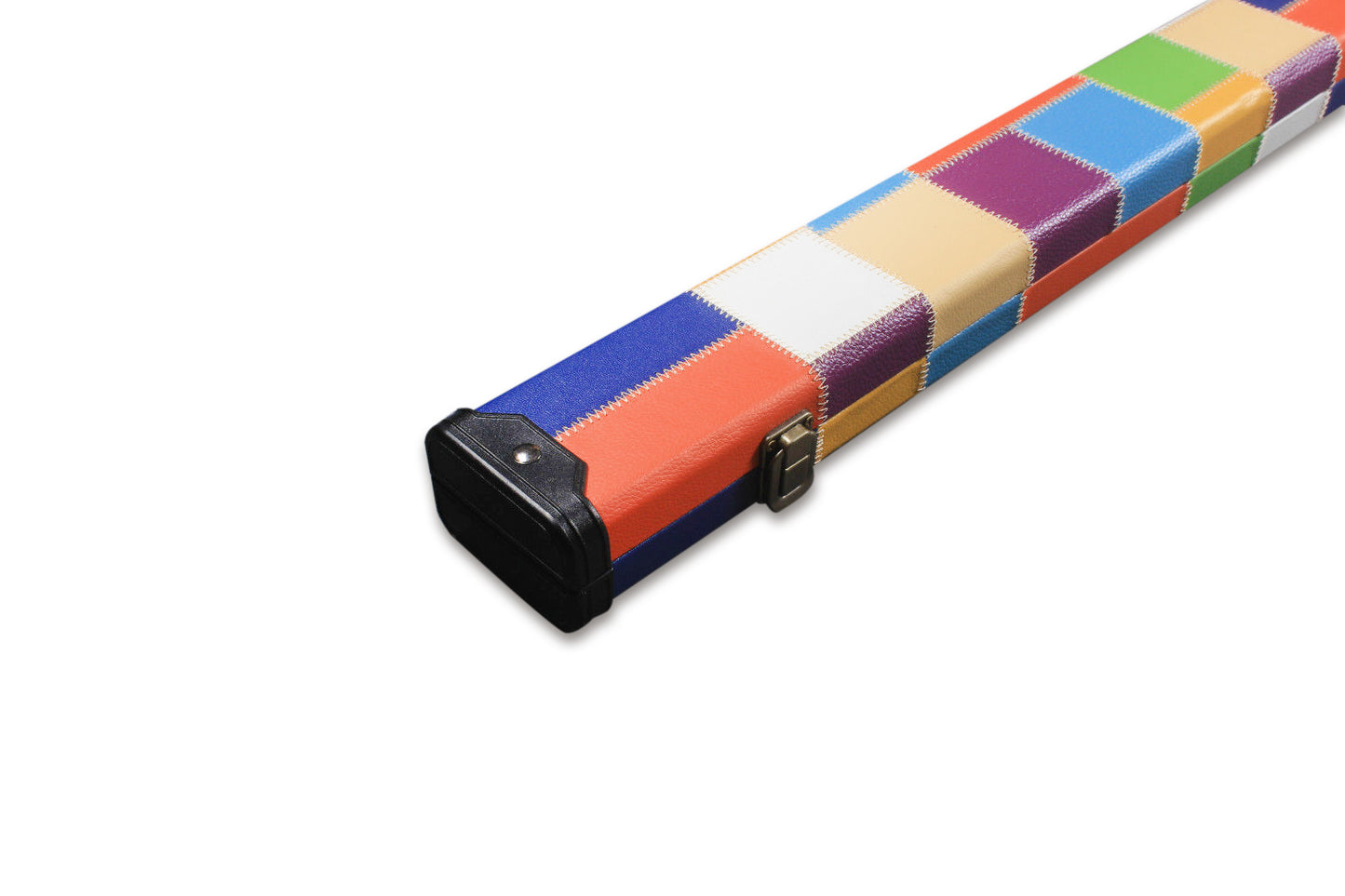 ONE PIECE PATCHWORK SNOOKER CUE CASE WITH 2 SLOTS G6596