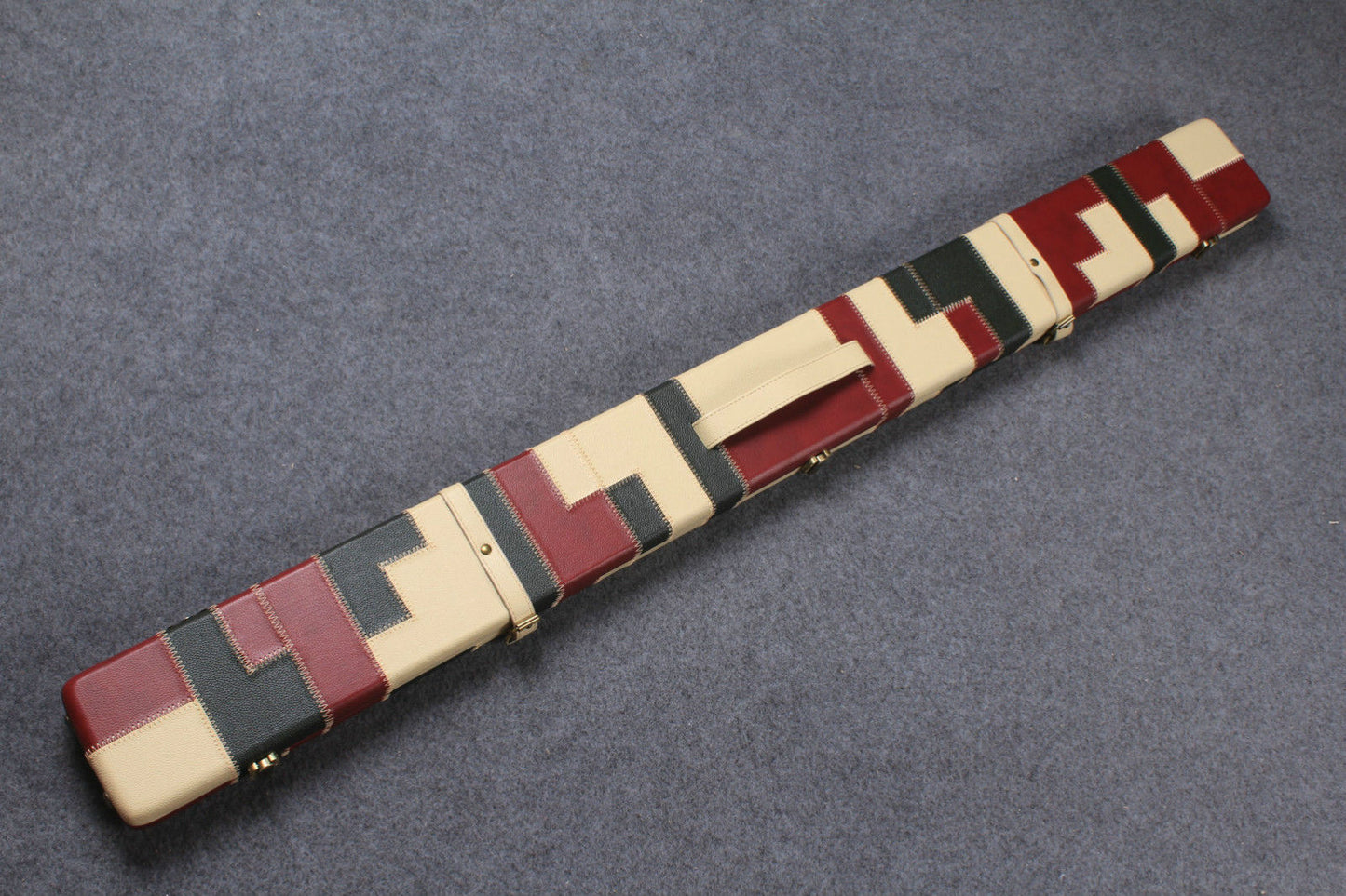 NEW HIGH QUALITY 3/4 SNOOKER CUE CASE EXTRA WIDE H6608