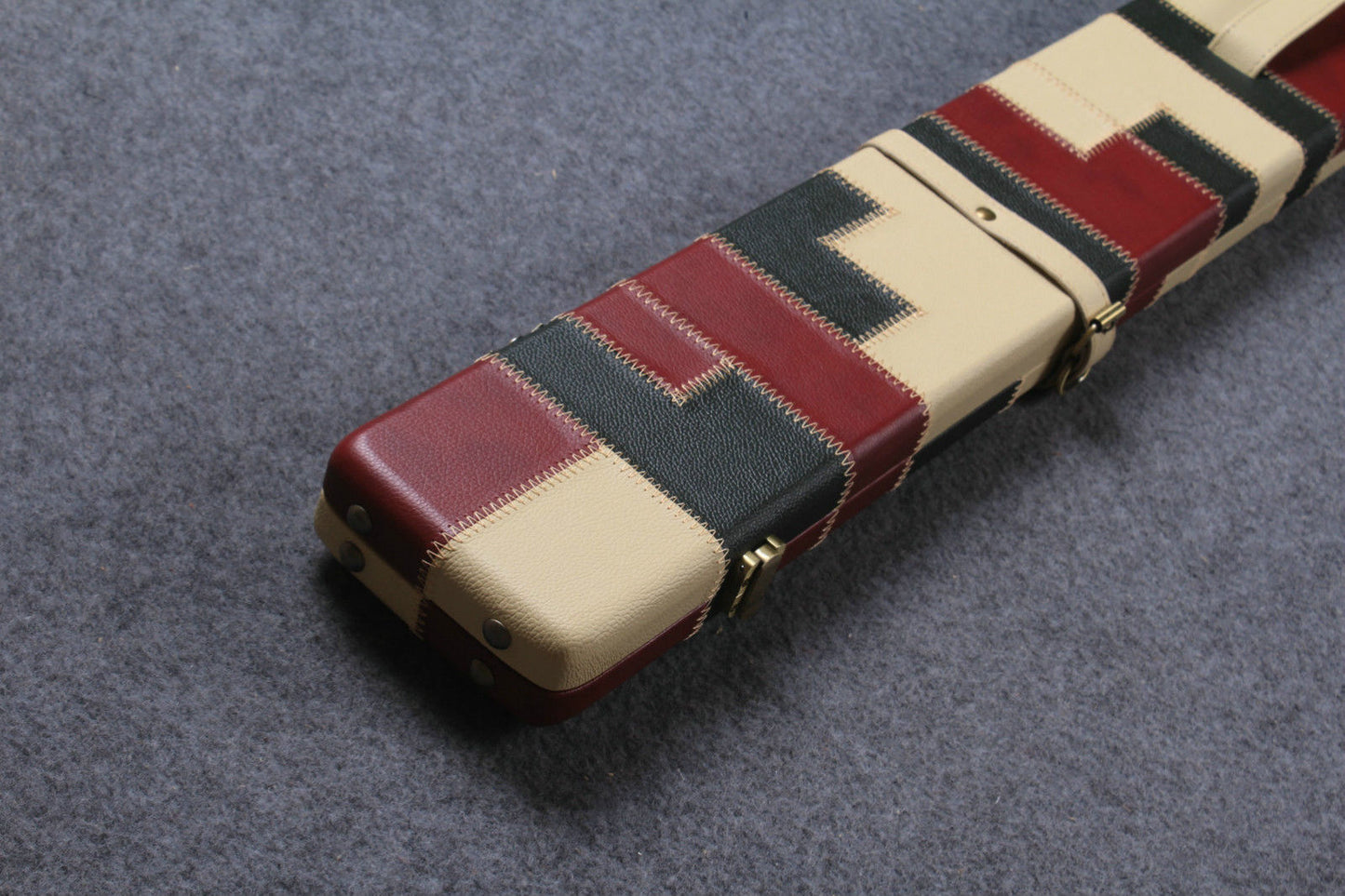 NEW HIGH QUALITY 3/4 SNOOKER CUE CASE EXTRA WIDE H6608