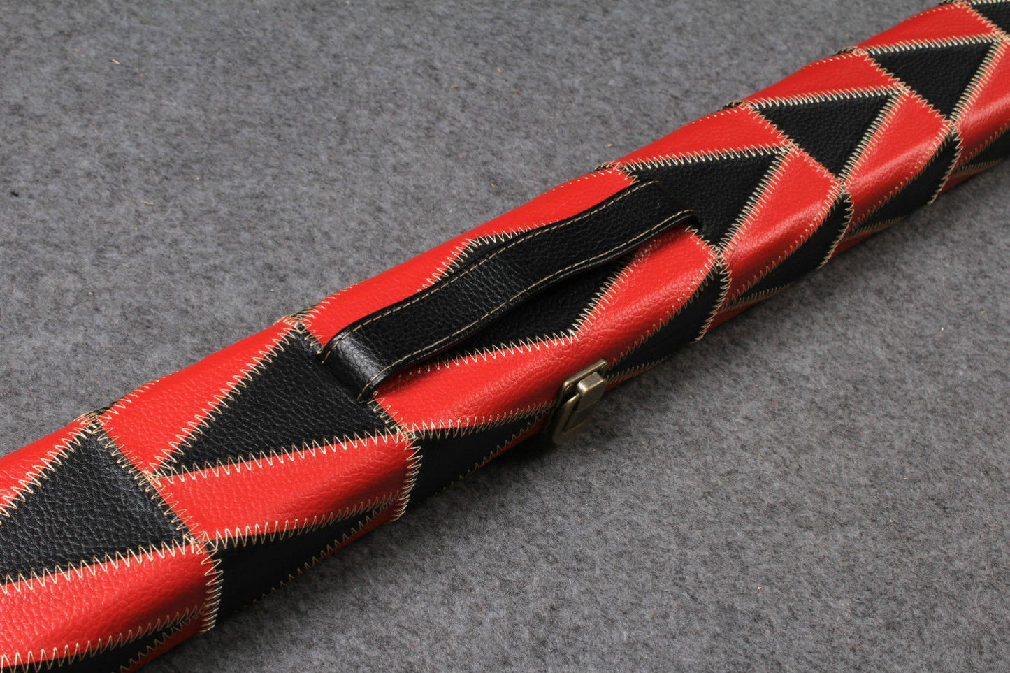 3/4 HANDMADE HARD SNOOKER CUE CASE POOL CUE CASE E6163