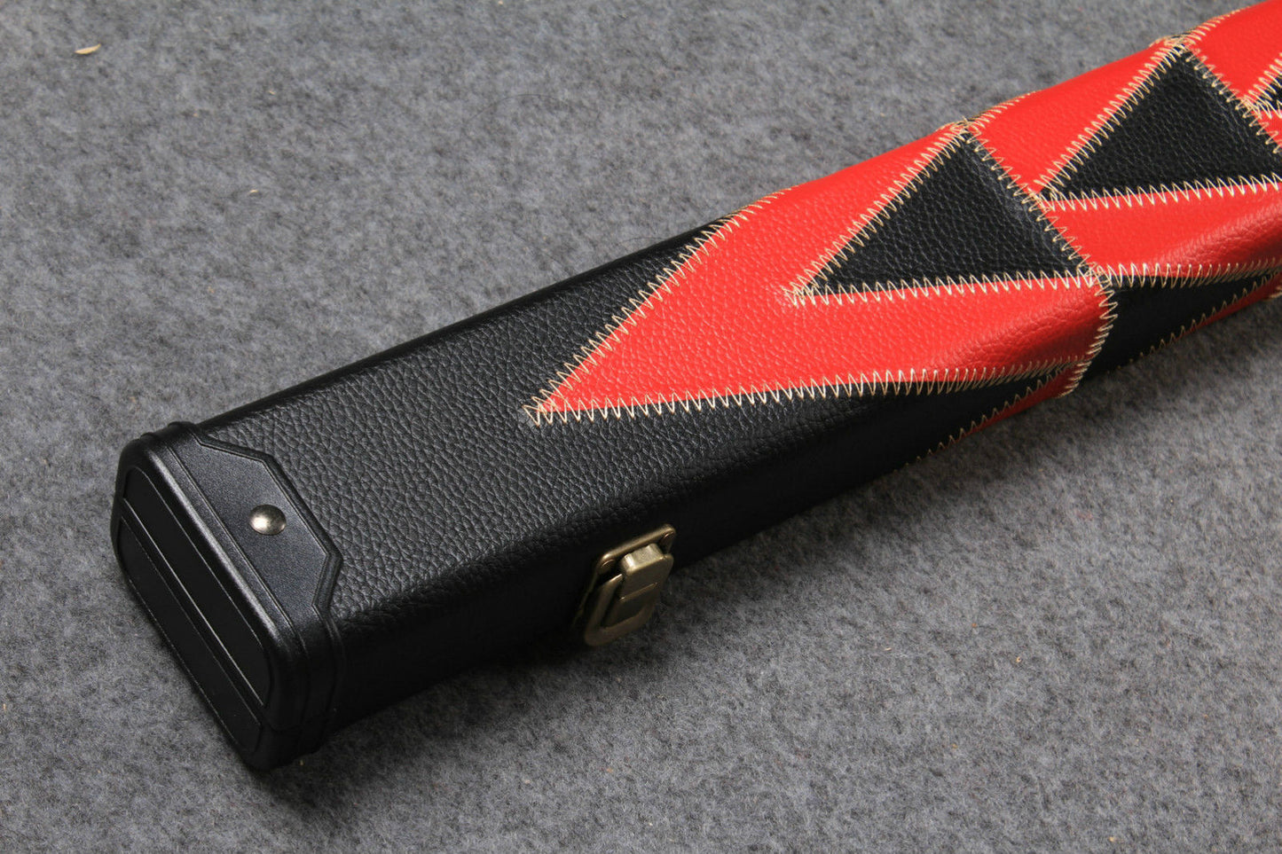 3/4 HANDMADE HARD SNOOKER CUE CASE POOL CUE CASE E6163