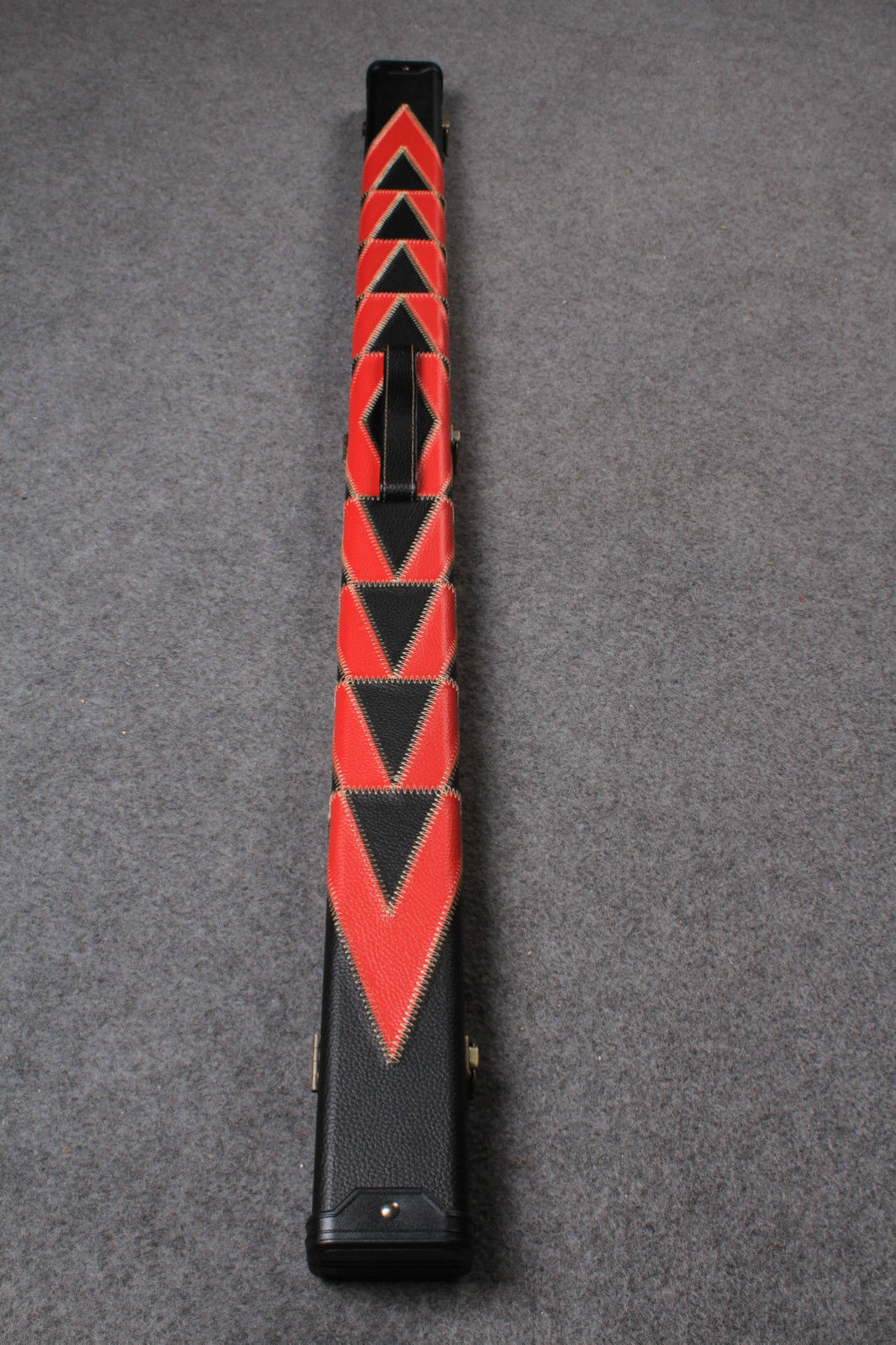 3/4 HANDMADE HARD SNOOKER CUE CASE POOL CUE CASE E6163