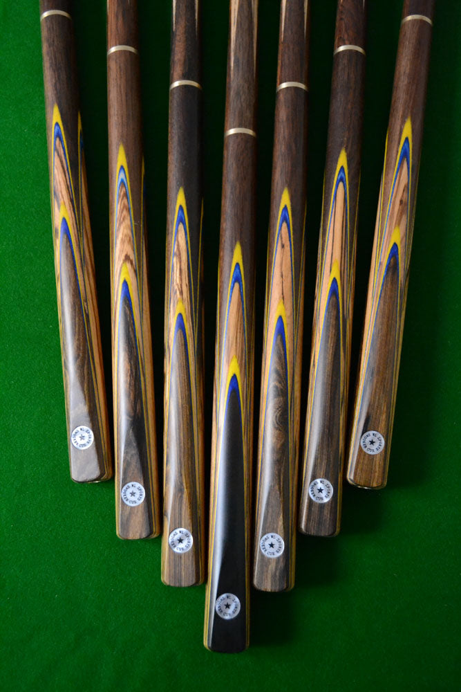 W&L SPORTS STAR 3/4 HAND SPLICED ROSEWOOD ASH SNOOKER CUE JXE19