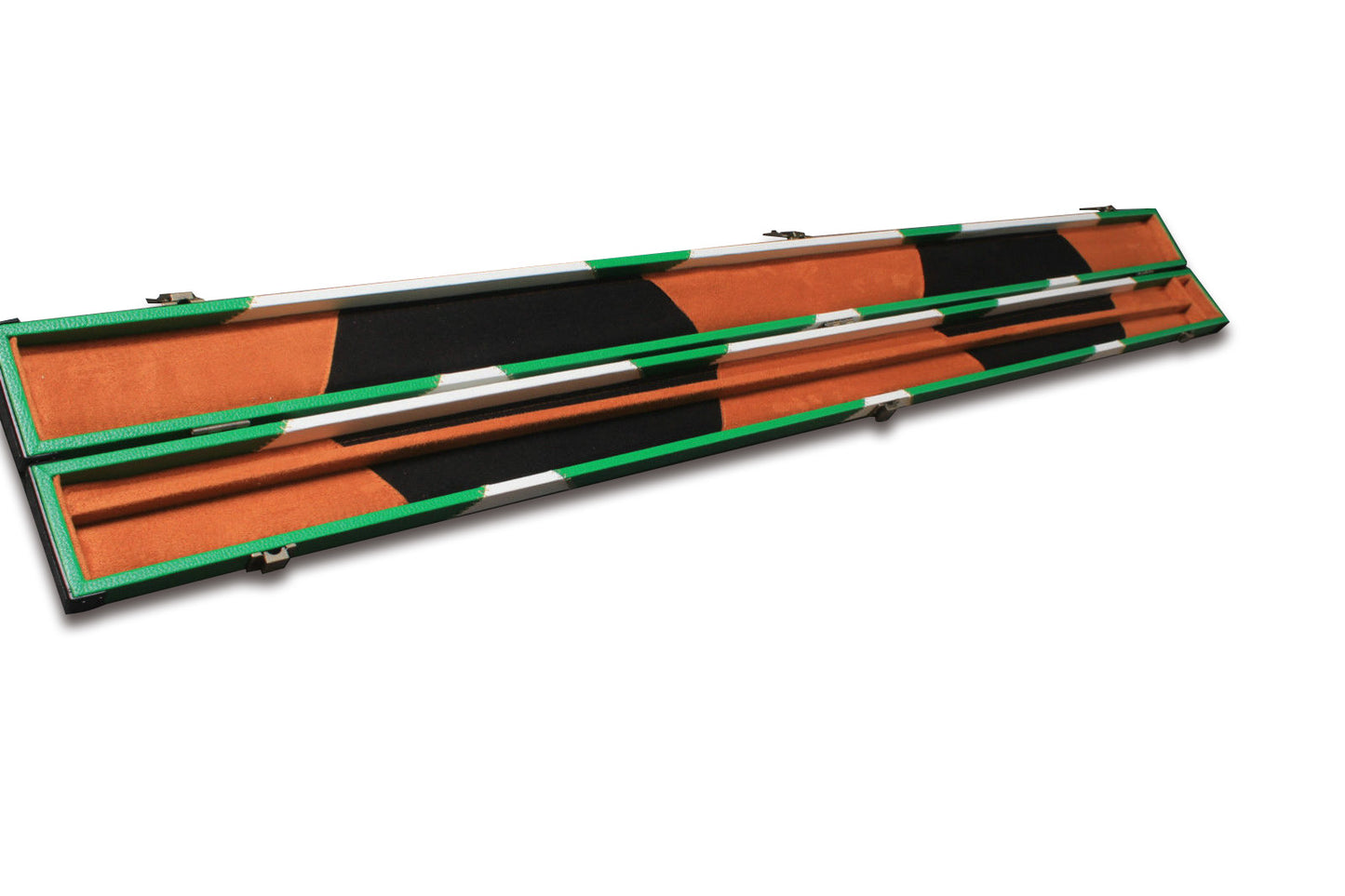 3/4 HANDMADE HARD SNOOKER CUE CASE POOL CUE CASE E6027-6