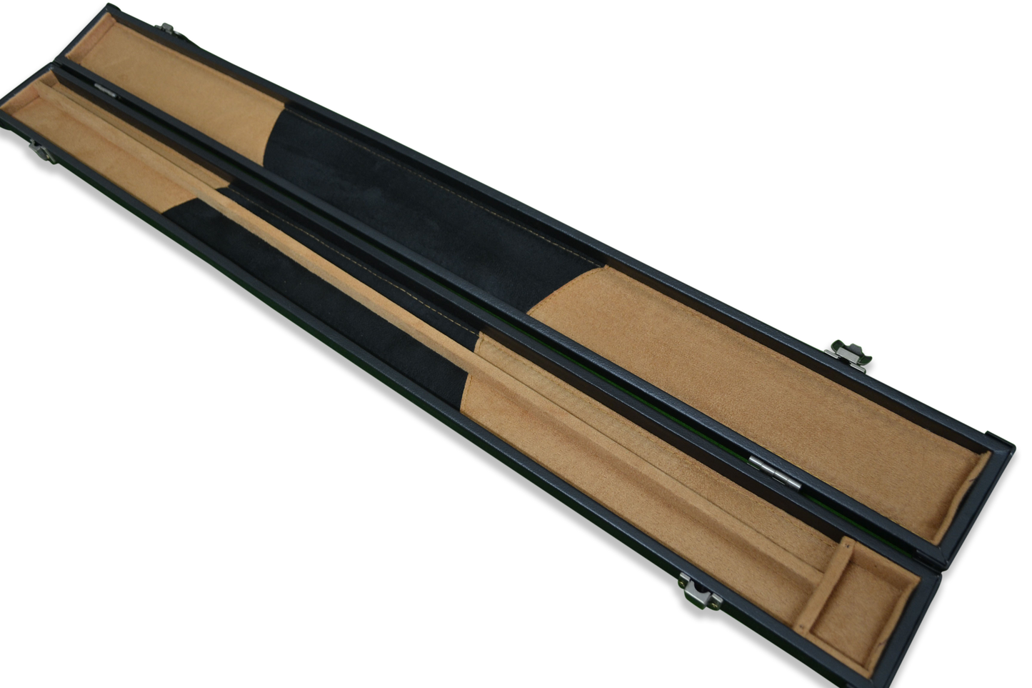 1/2 HANDMADE HARD SNOOKER CUE CASE 2PC POOL CUE CASE F6304-3