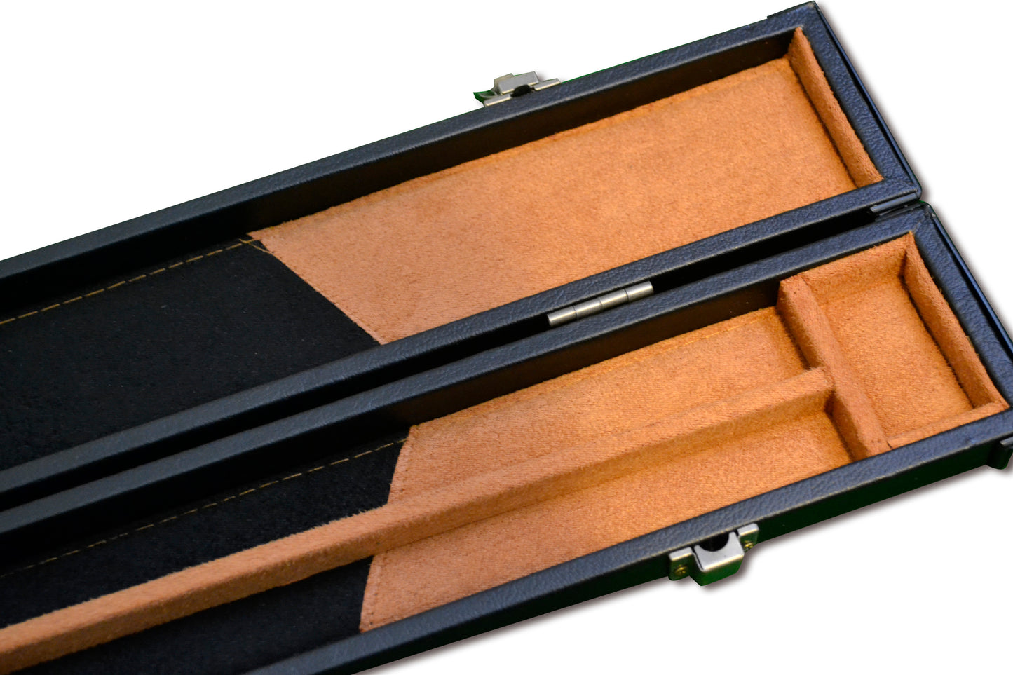 3/4 HANDMADE HARD SNOOKER CUE CASE POOL CUE CASE E6057