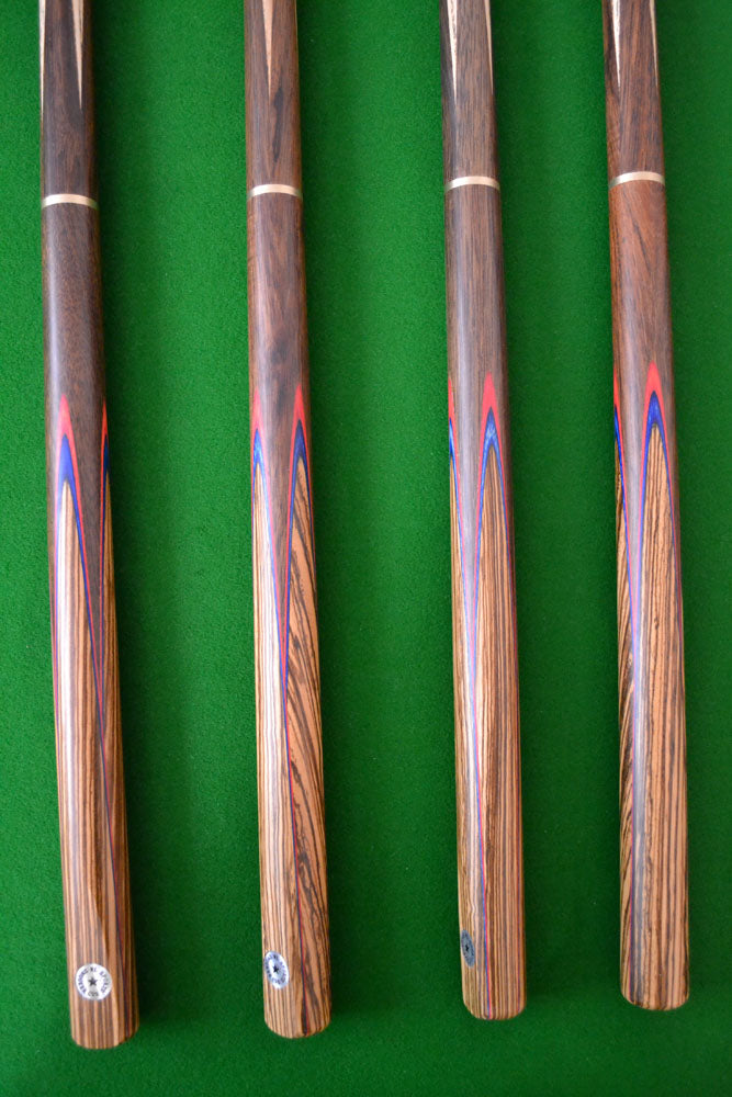 W&L SPORTS STAR 3/4 HAND SPLICED ROSEWOOD ASH SNOOKER CUE JXE21