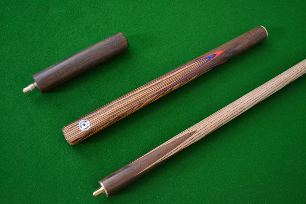 W&L SPORTS STAR 3/4 HAND SPLICED ROSEWOOD ASH SNOOKER CUE JXE21