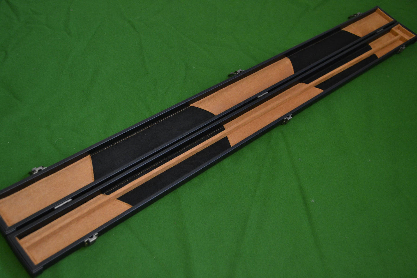 3/4 HANDMADE HARD SNOOKER CUE CASE POOL CUE CASE E6040