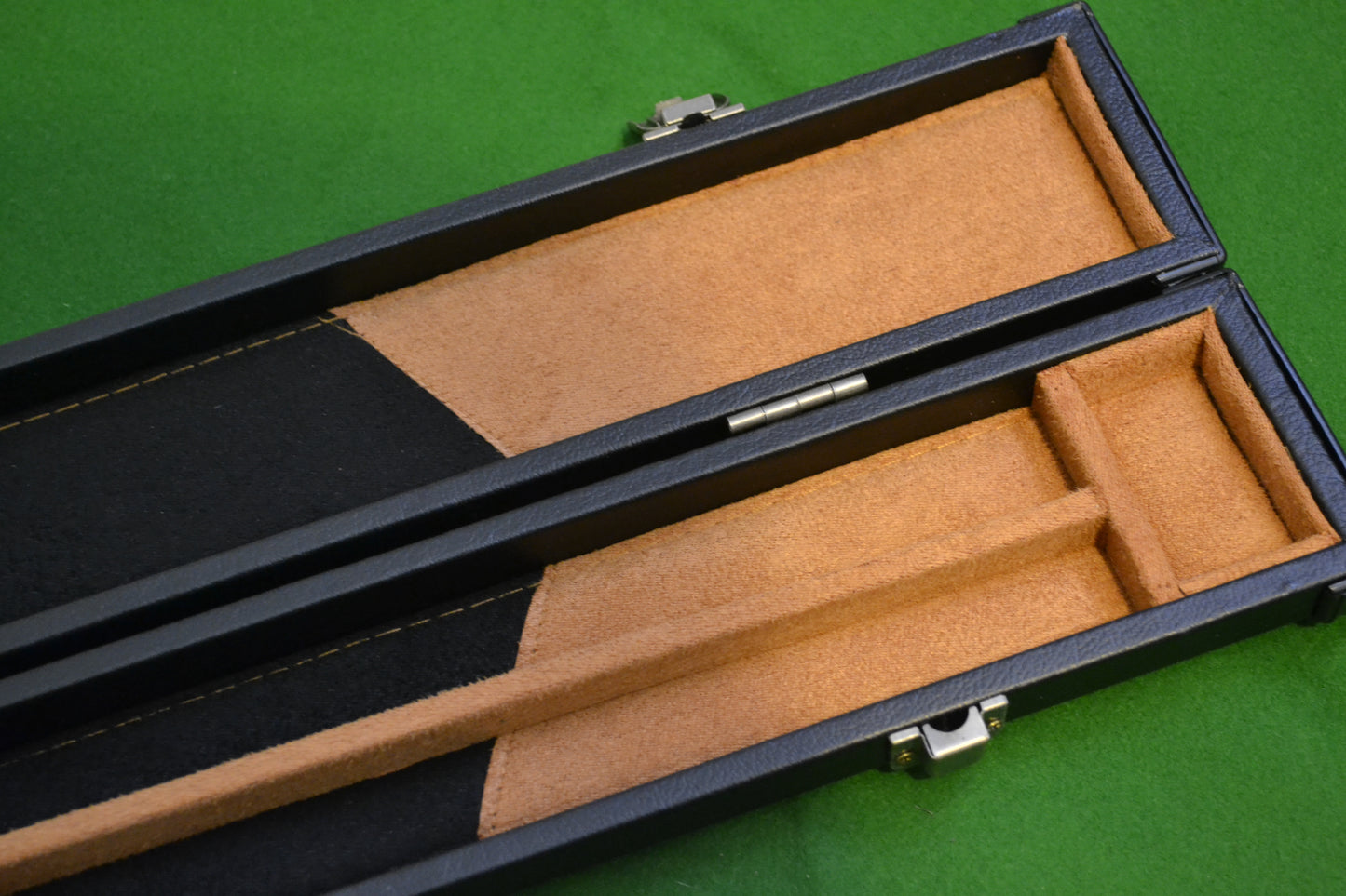 3/4 HANDMADE HARD SNOOKER CUE CASE POOL CUE CASE E6040