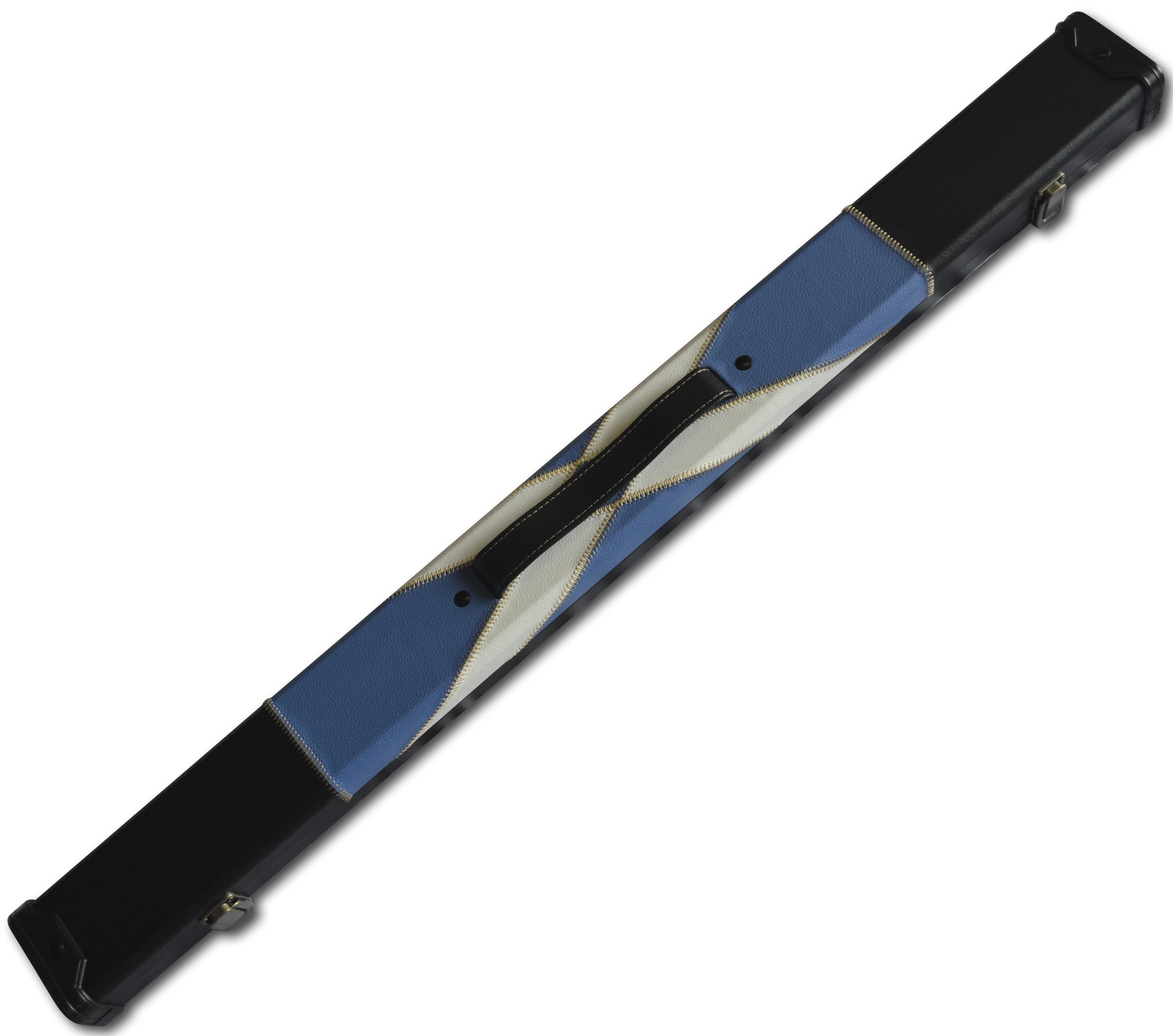 1/2 HANDMADE HARD SNOOKER CUE CASE 2PC POOL CUE CASE F6313-2