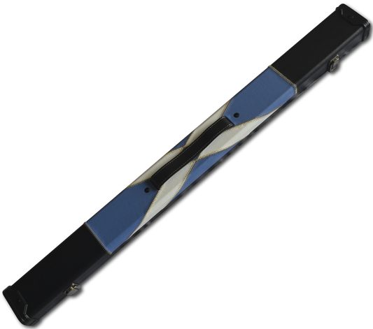 1/2 HANDMADE HARD SNOOKER CUE CASE 2PC POOL CUE CASE F6313-2