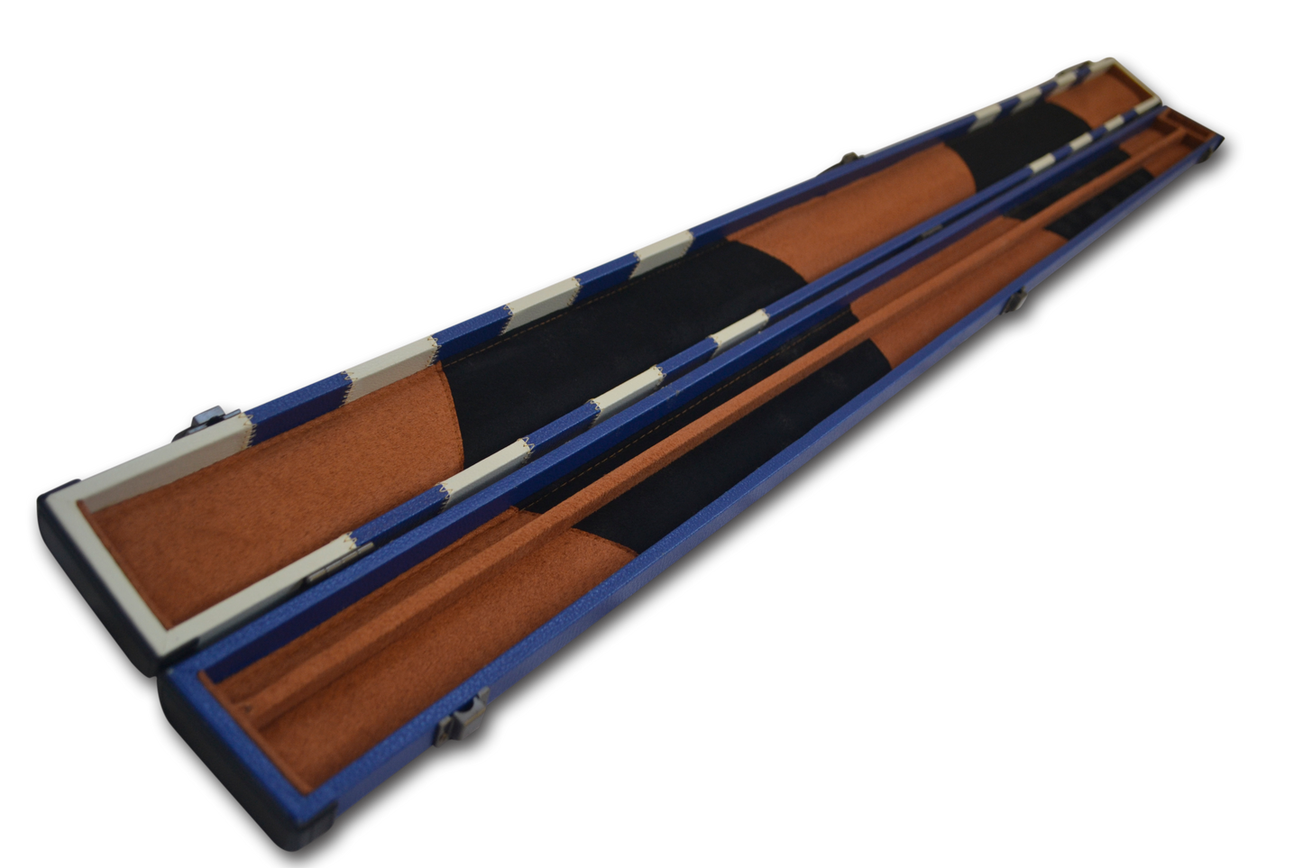 3/4 HANDMADE HARD SNOOKER CUE CASE POOL CUE CASE E6114-3