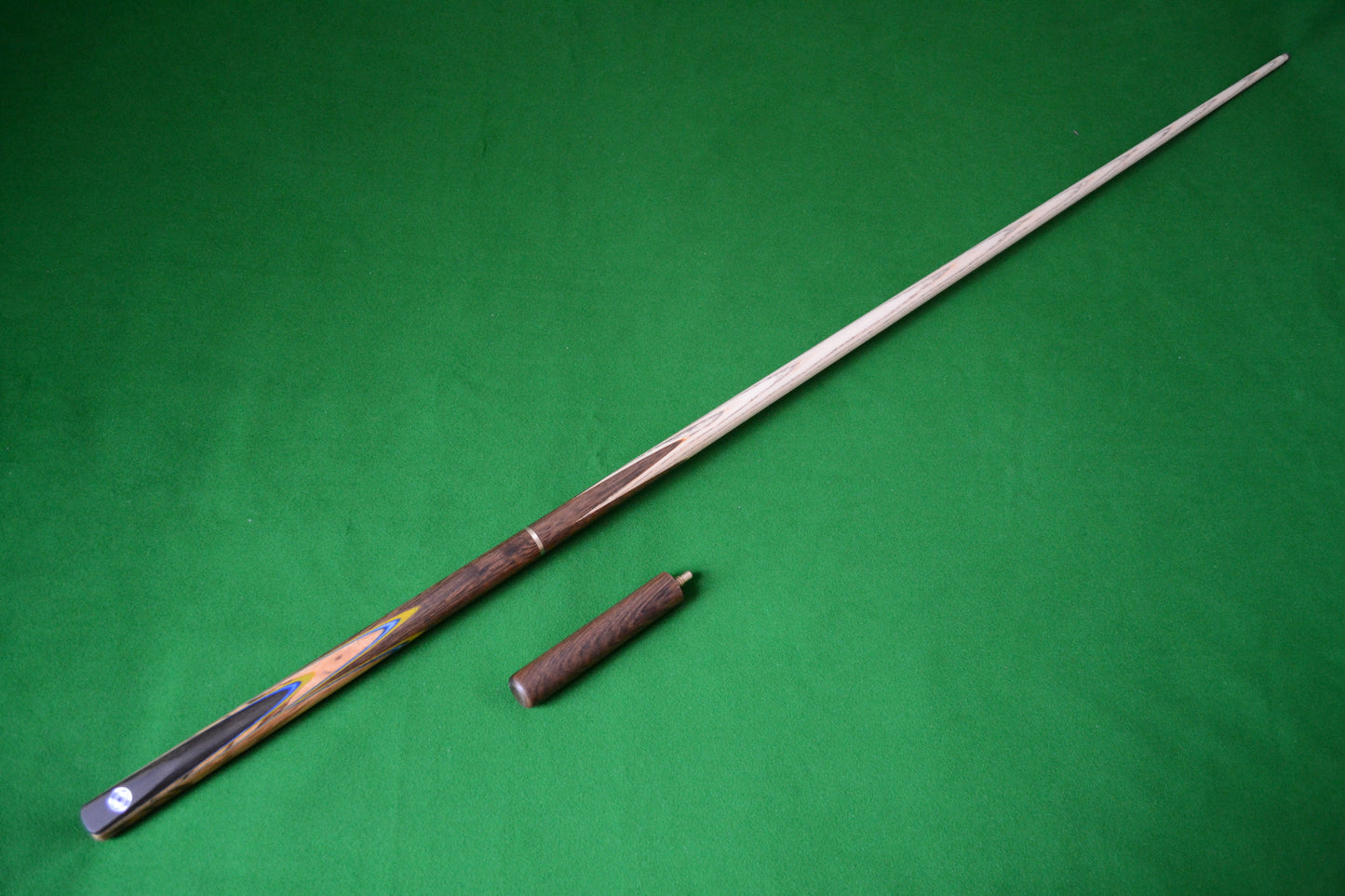 W&L SPORTS STAR 3/4 HAND SPLICED ROSEWOOD ASH SNOOKER CUE JXE19