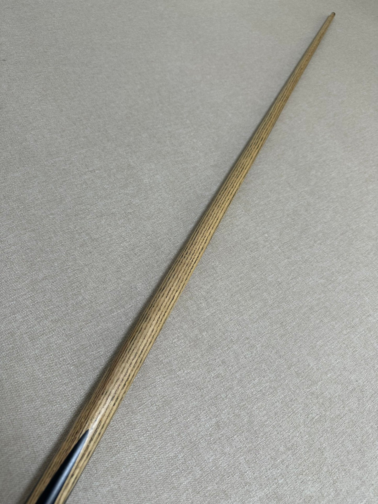 Handmade Pro One Piece Black Ebony Cue 10mm Tip