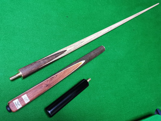 LP HANDMADE ASH SNOOKER CUE 3/4 JOINTED - CHAMPION CUE COLLECTION BF1