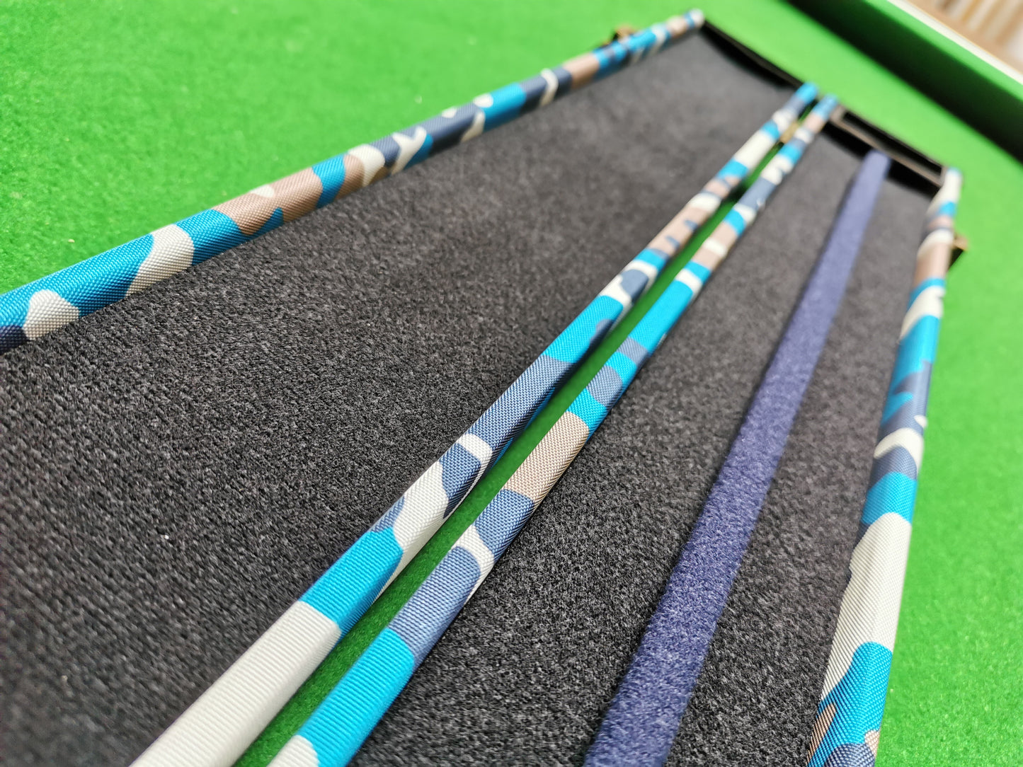 3/4 HANDMADE HARD SNOOKER CUE CASE POOL CUE CASE C38